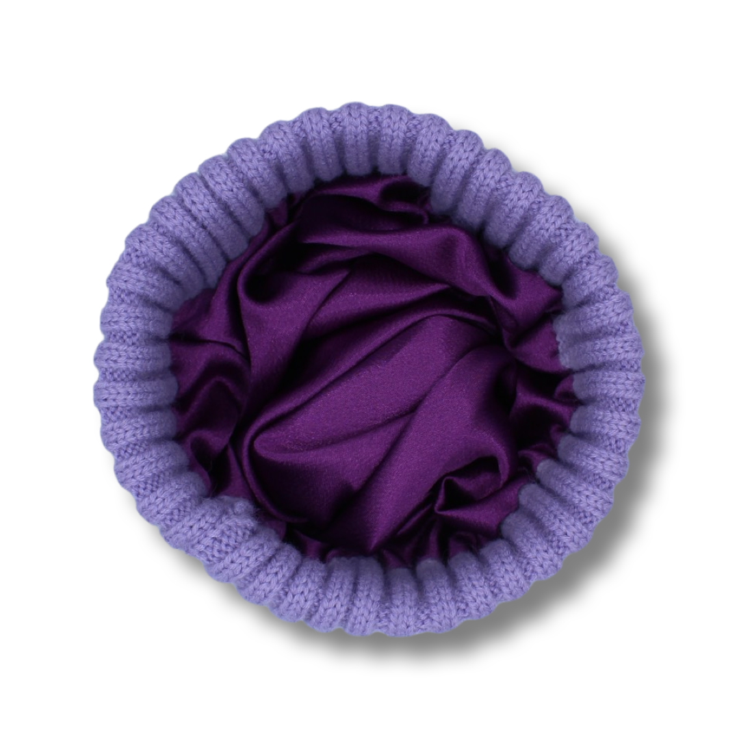 Purple  Beanie - Toddler